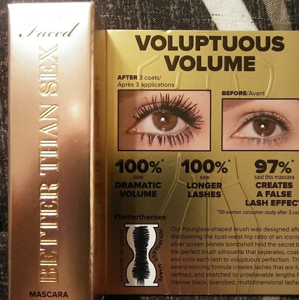 🎉Too Faced Better than Sex Mascara